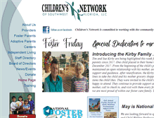 Tablet Screenshot of childnetswfl.org